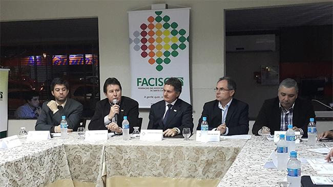 Ferrovia Litorânea é o foco do vice-presidente Regional Sul da Facisc
