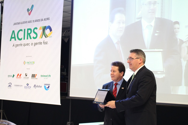 Associação Empresarial de Rio do Sul (ACIRS) comemora 70 anos Associação Empresarial de Rio do Sul (ACIRS) comemora 70 anos