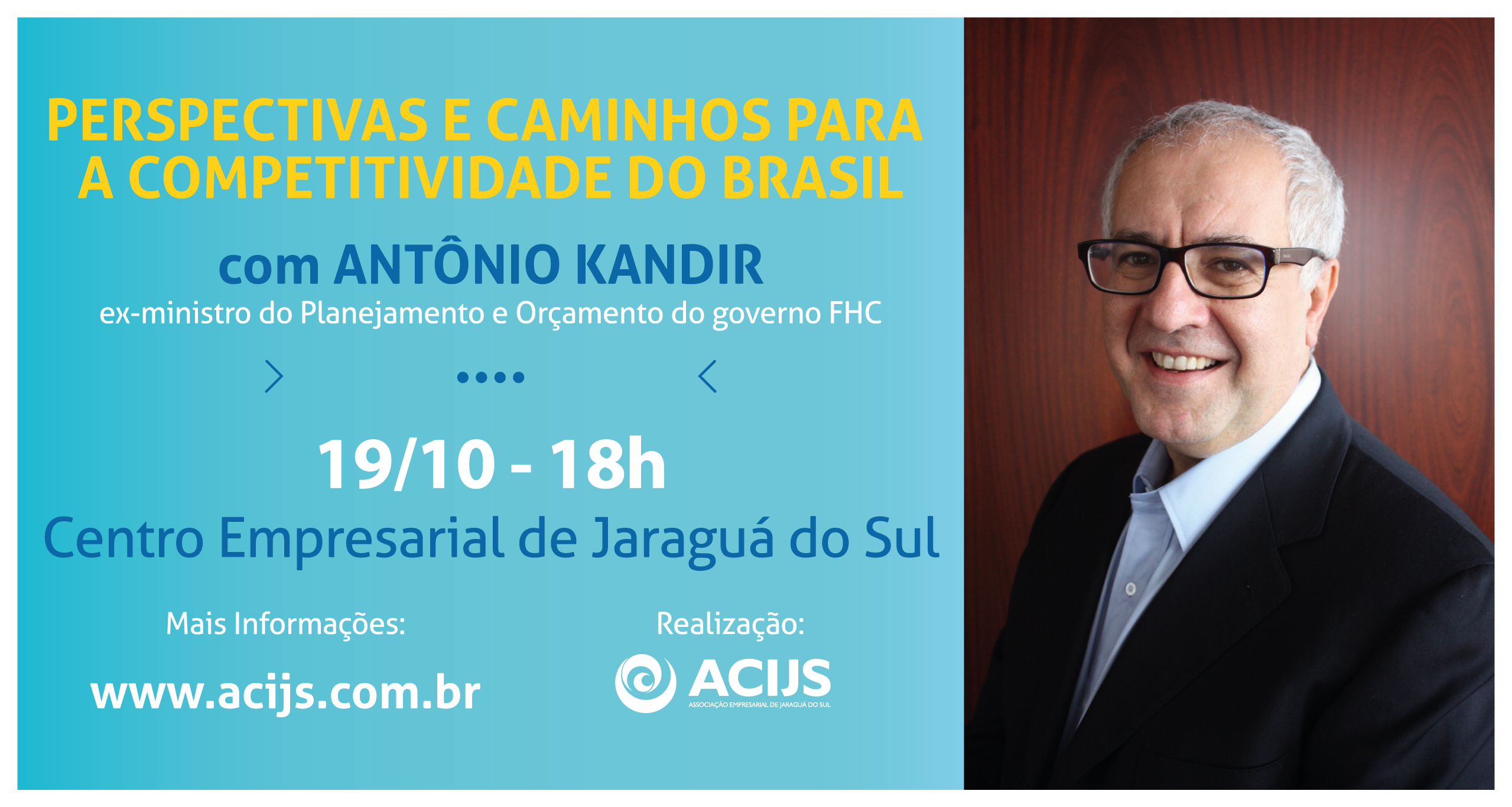Antônio Kandir presente na Próxima Plenária ACIJS-APEVI