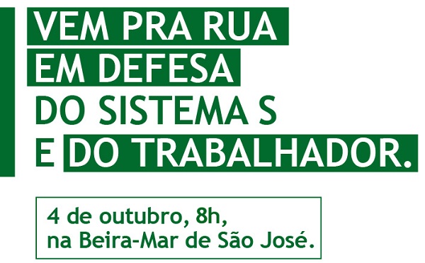 Mobilização em defesa do Sistema S