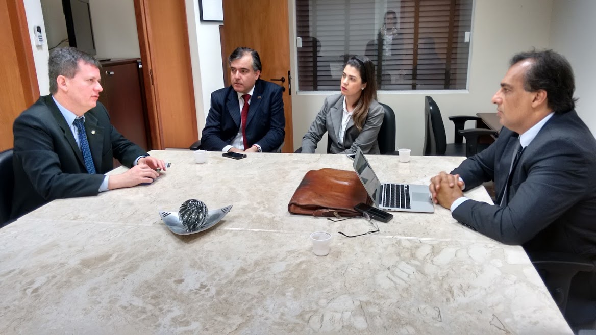 Representantes da FACISC tem novo encontro com deputado Jean Kuhlmann Representantes da FACISC tem novo encontro com deputado Jean Kuhlmann