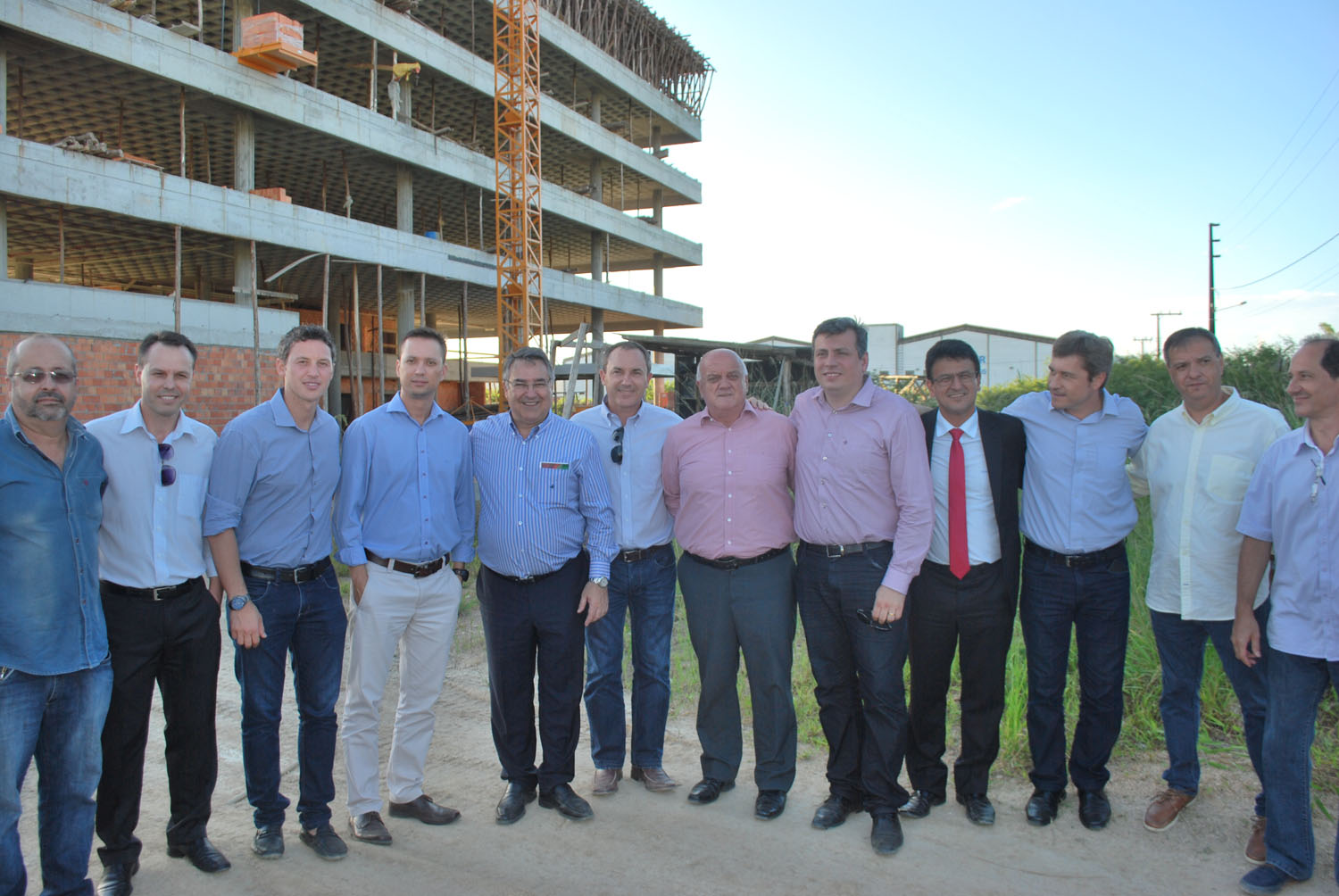 Governador e vice vistoriam obras em Tubarão