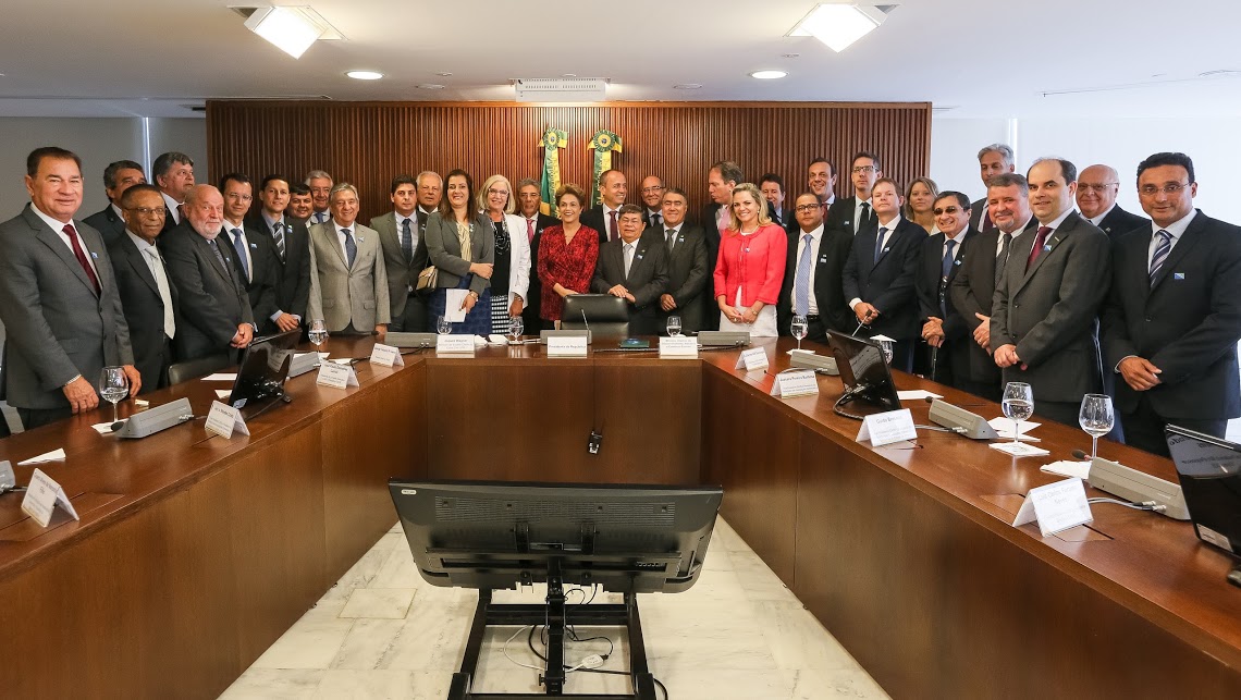 Representantes do Sistema FACISC tem encontro com Dilma Rousseff