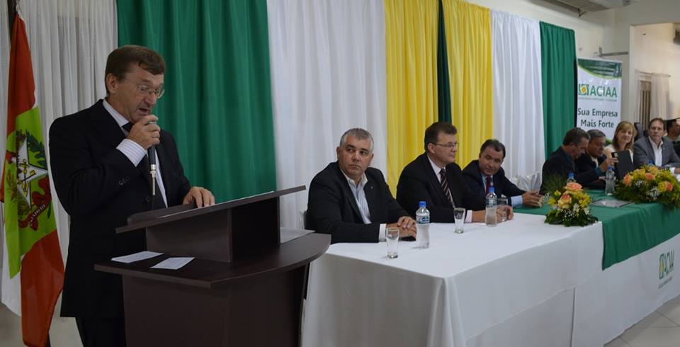 Diretoria da Associação Empresarial de Araquari ACIAA toma posse