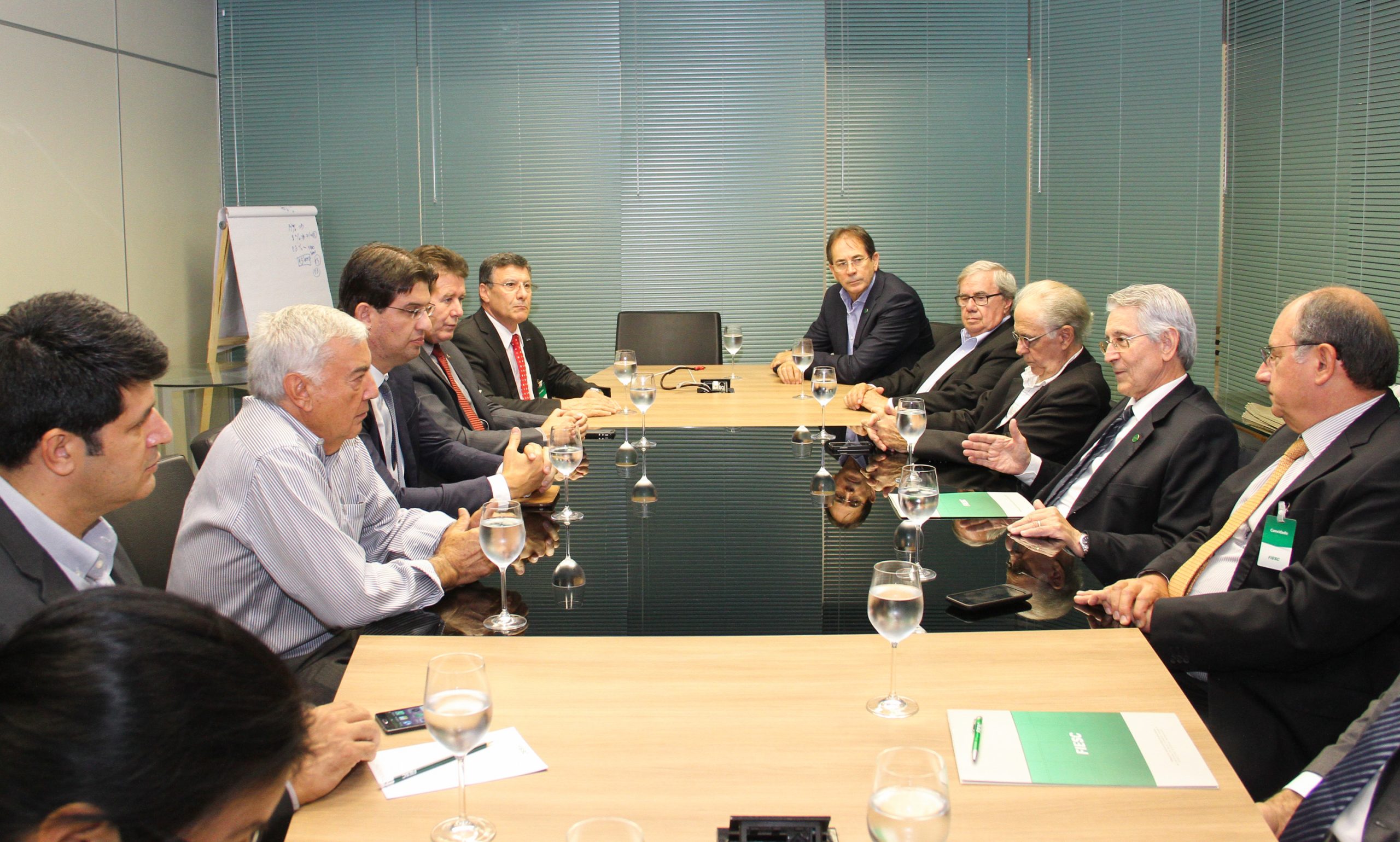 Federações Empresariais de SC defendem novo governo