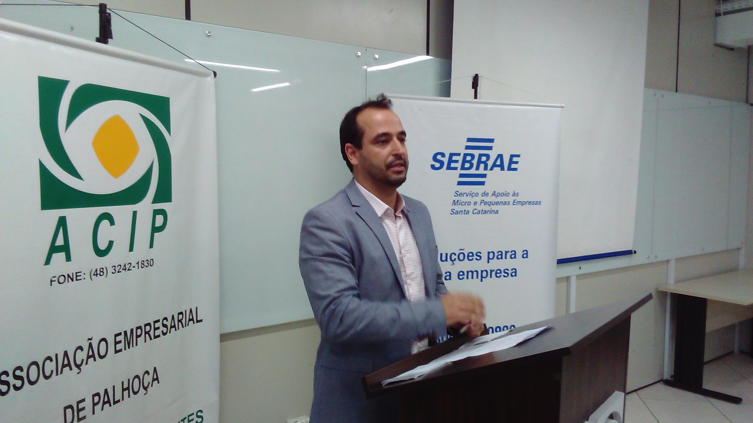 ACIP é ponto de presença do SEBRAE em Palhoça