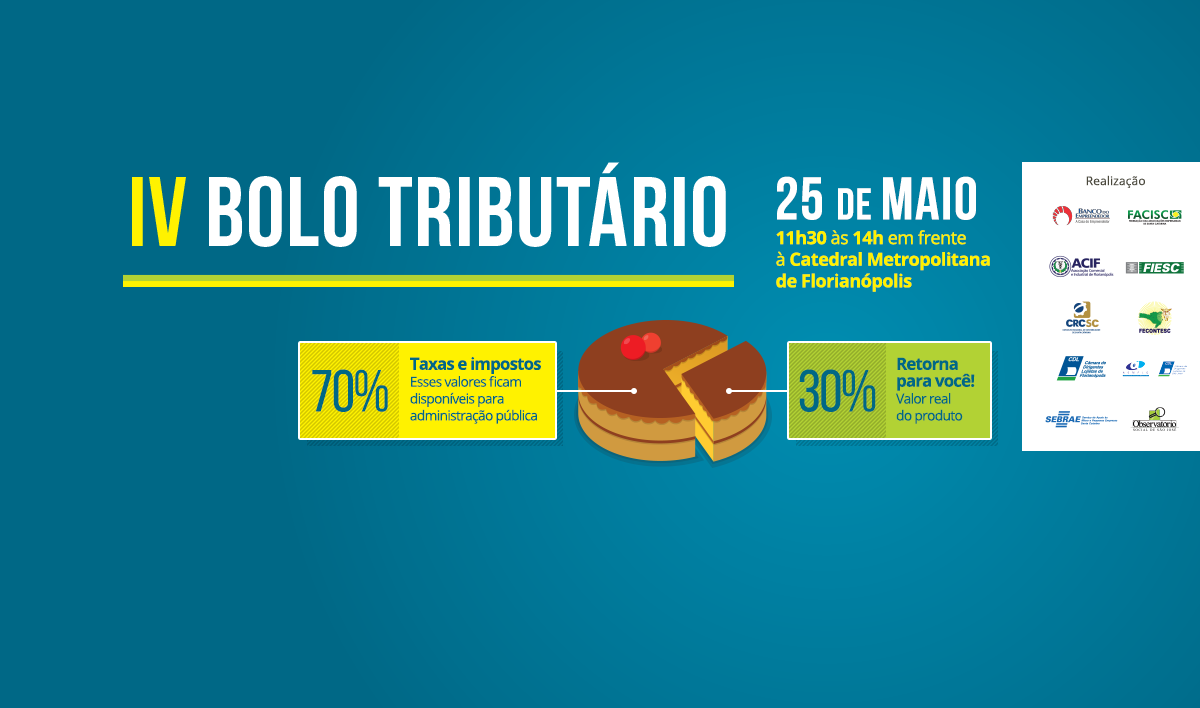 IV Bolo Tributário: Onde está nosso dinheiro?