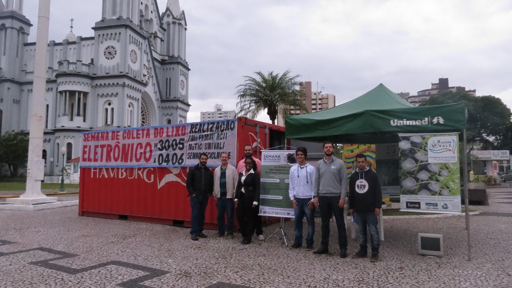 Campanha do NuTIC de Itajaí arrecada mais de 2 toneladas de lixo eletrônico