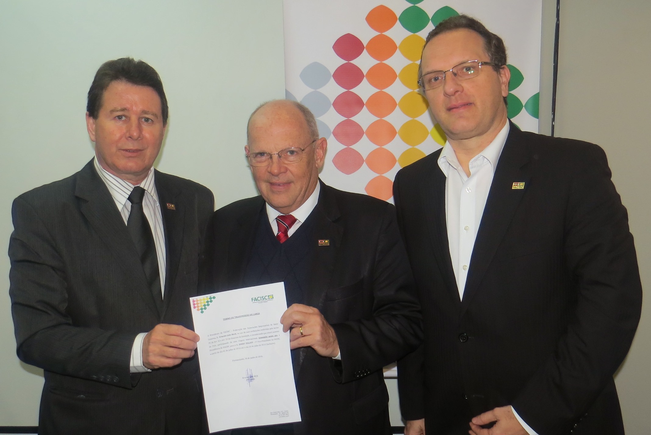 Jonny Zulauf assume presidência da FACISC Jonny Zulauf assume presidência da FACISC