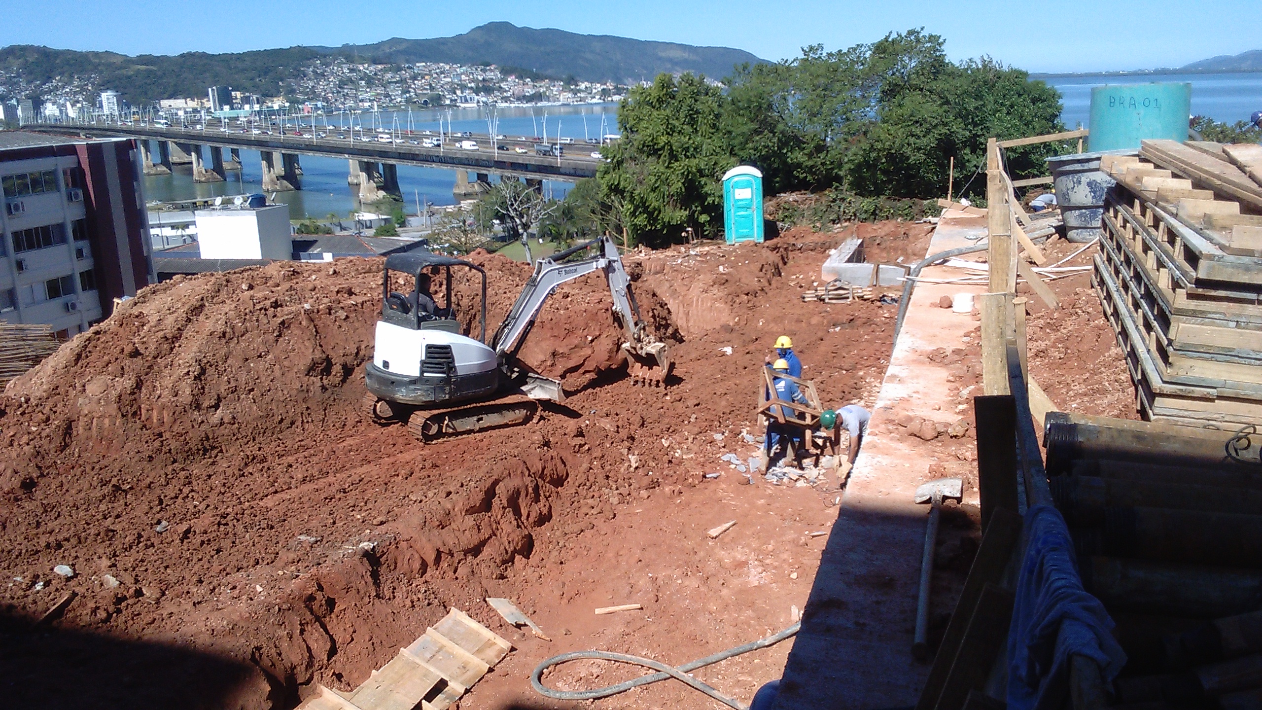 Construção da nova sede Facisc/Acats em andamento