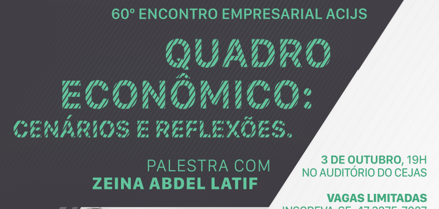 Encontro Empresarial em Jaraguá do Sul debate cenários e propõe reflexões sobre o Brasil