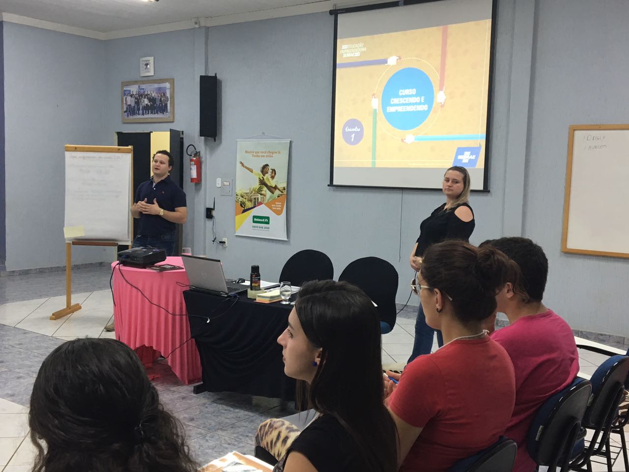 Inicia Projeto Crescendo e Empreendendo  voltado para jovens da região de Pinhalzinho