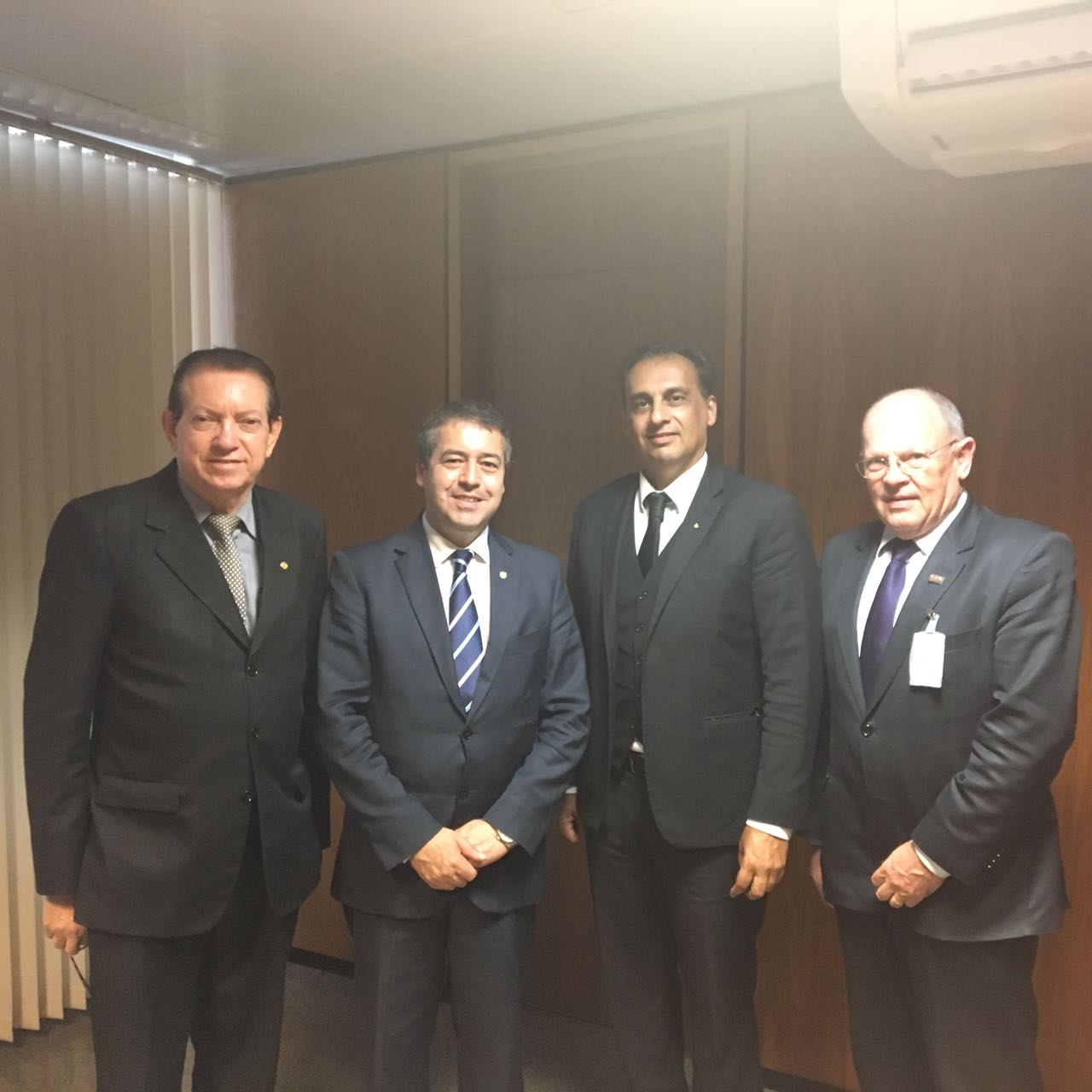 Vice-presidente Jonny Zulauf sai otimista de reunião com ministro do trabalho e emprego e representantes em Brasília