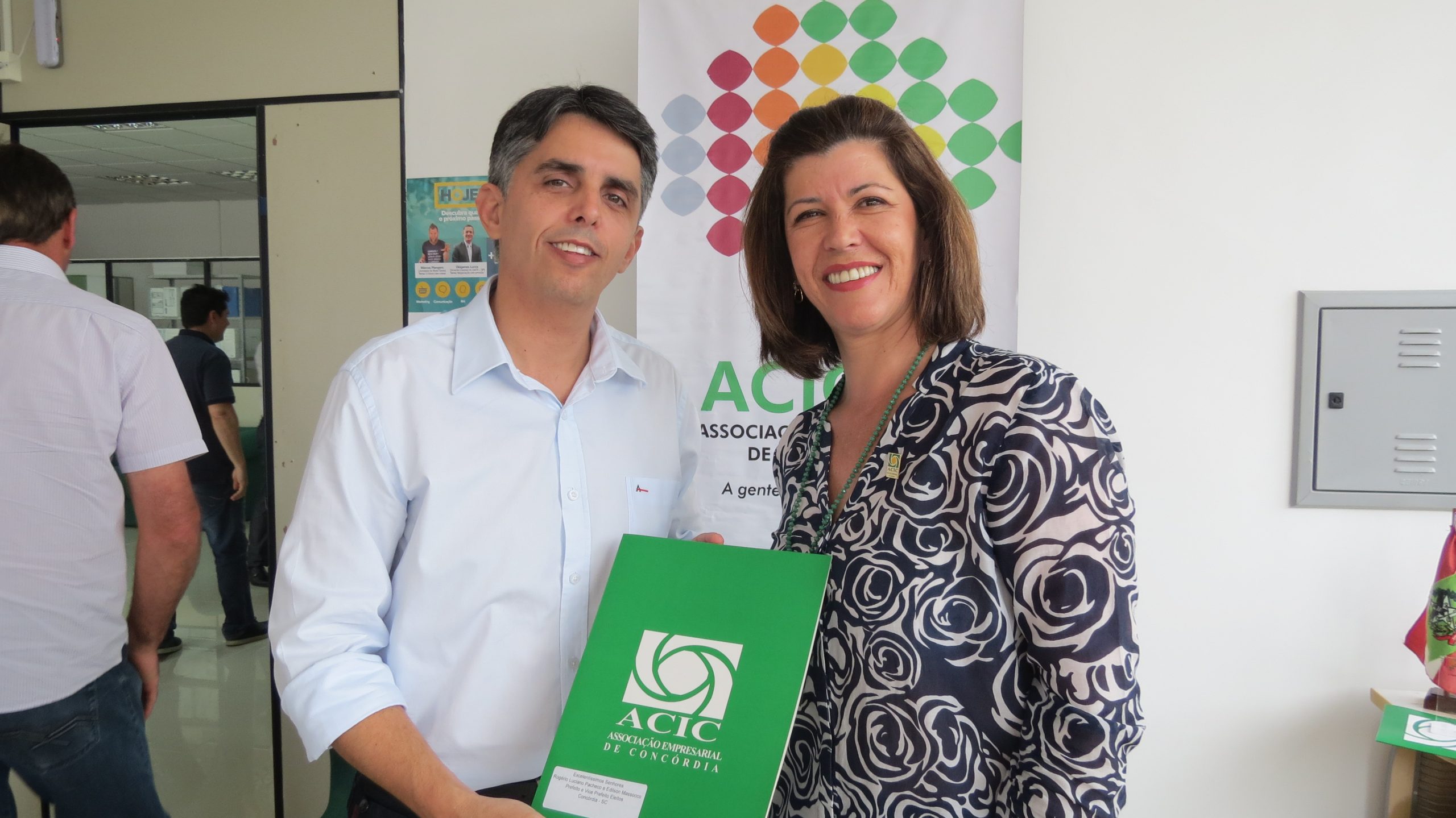 ACIC recebe prefeito de Concórdia ACIC recebe prefeito de Concórdia