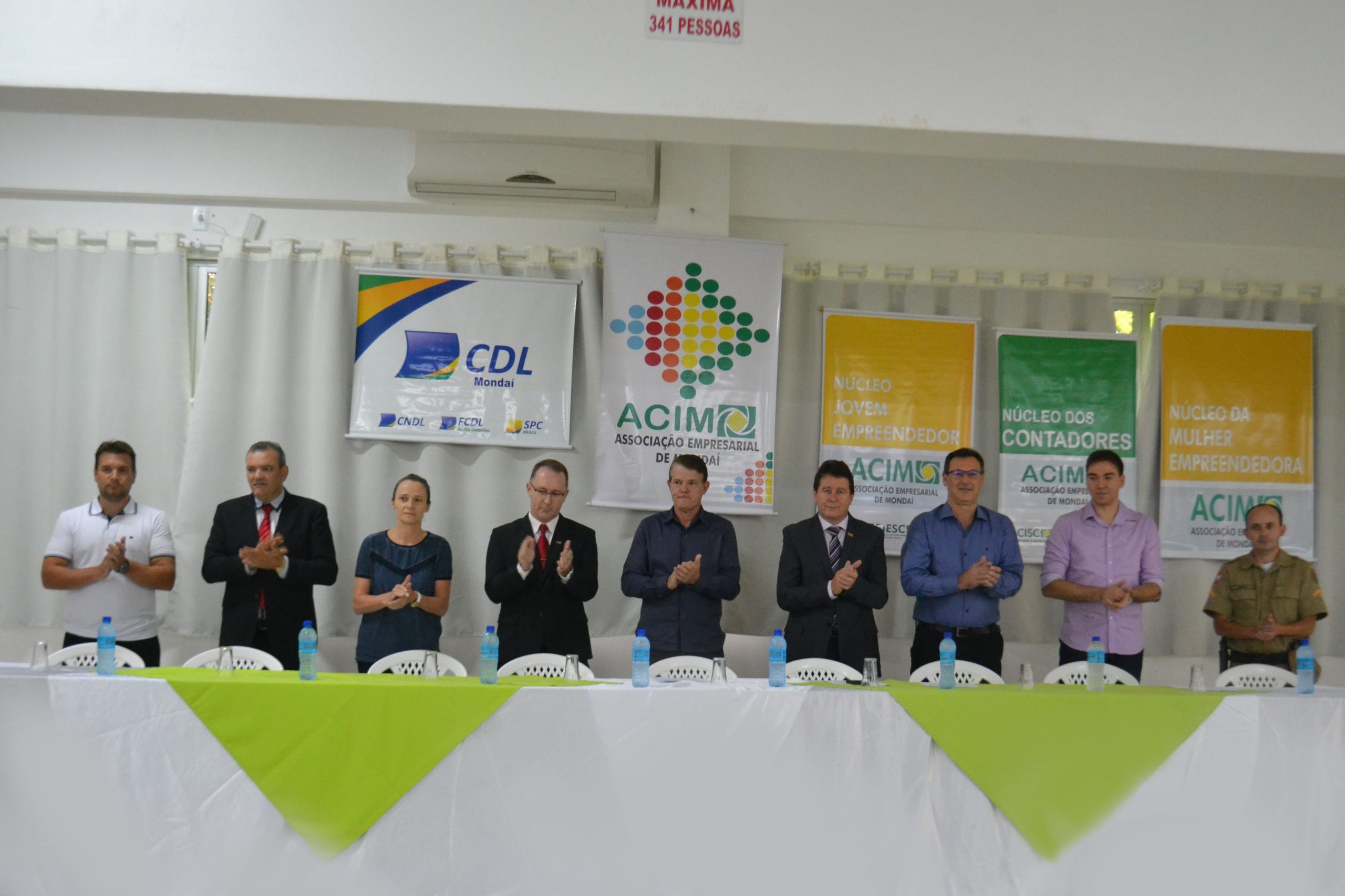 Facisc prestigia solenidade de posse da nova diretoria da ACI de Mondaí
