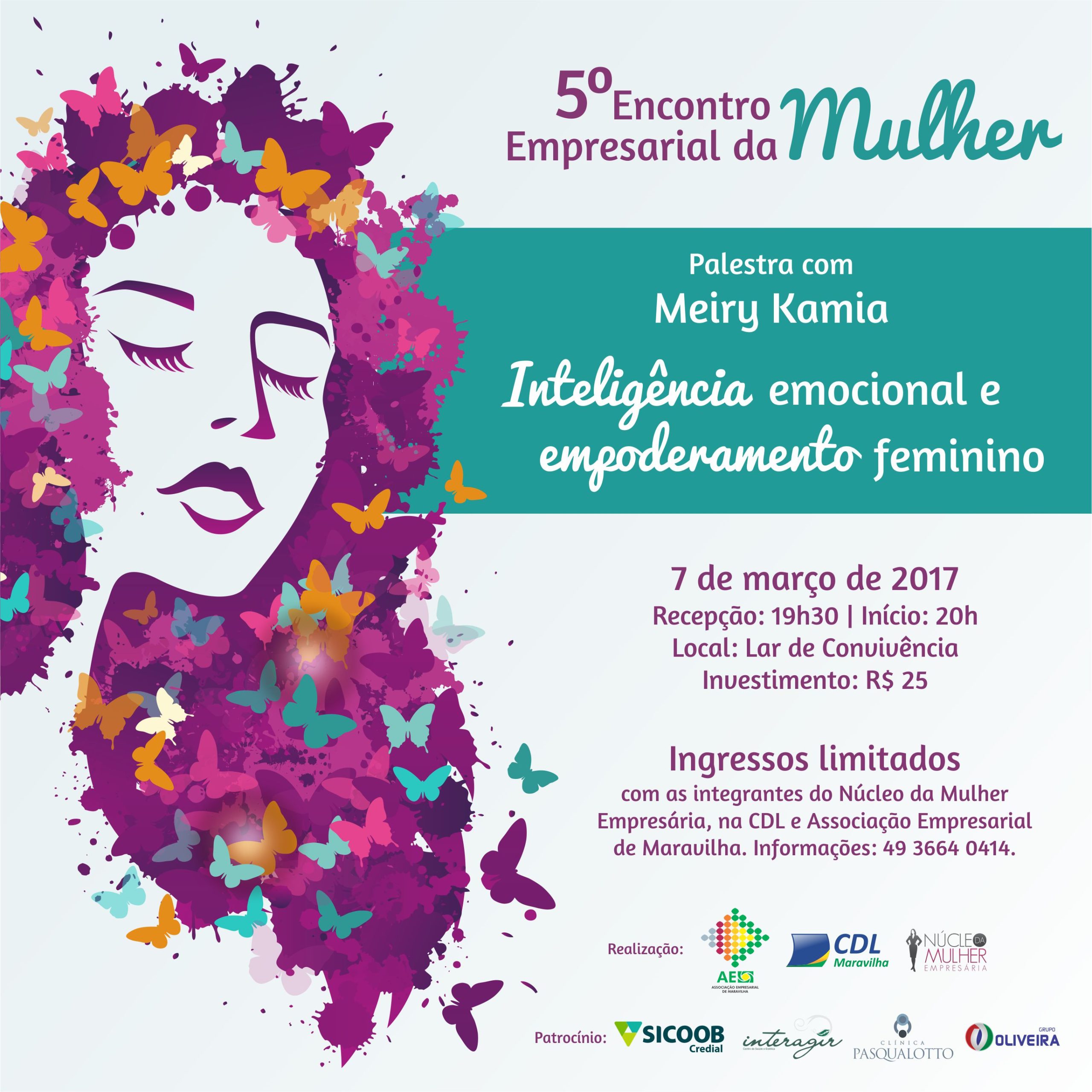 ACI Maravilha: empoderamento feminino é tema do 5º Encontro Empresarial da Mulher