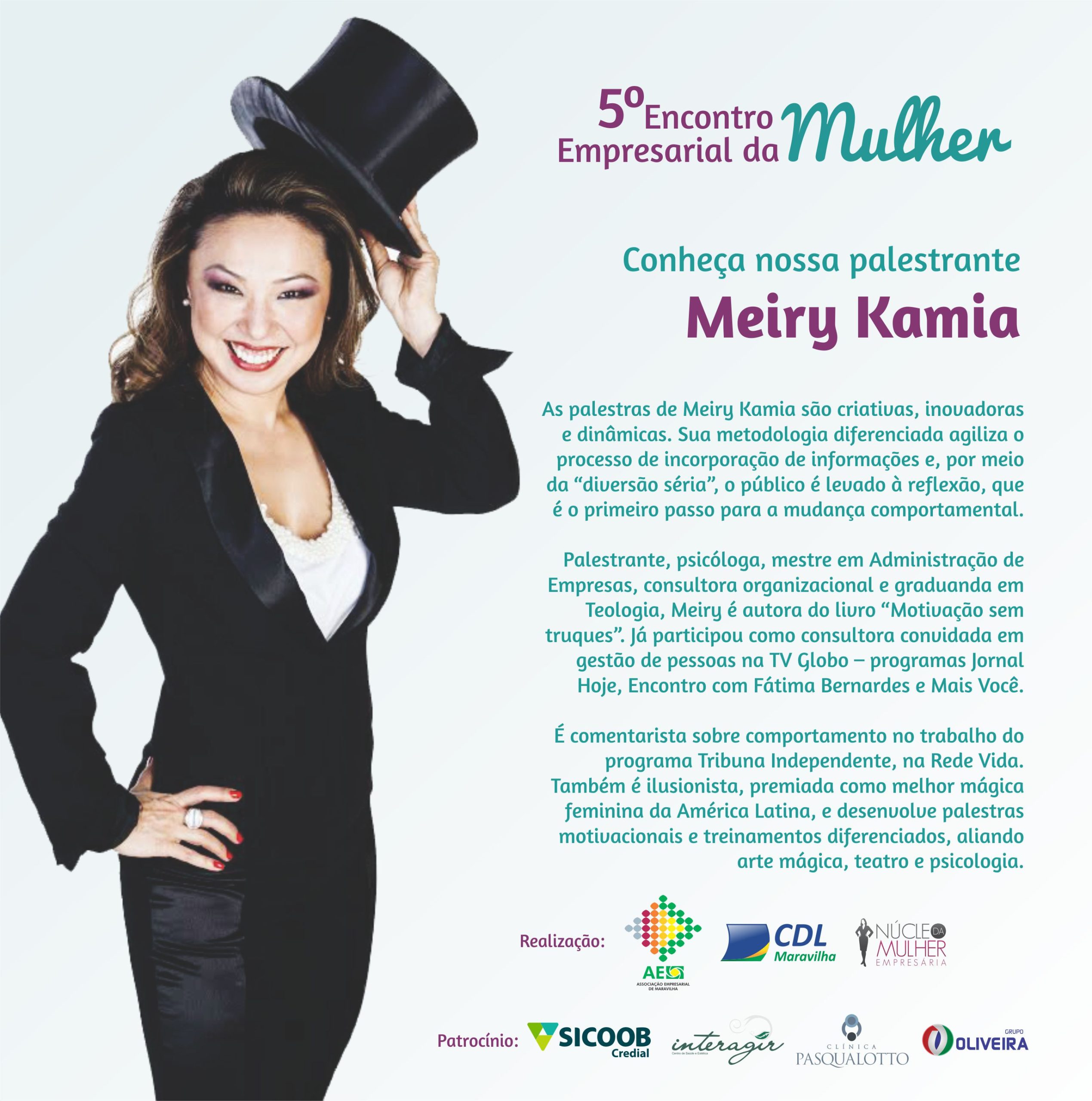 ACI de Maravilha: V Encontro Empresarial da Mulher acontece próxima terça-feira