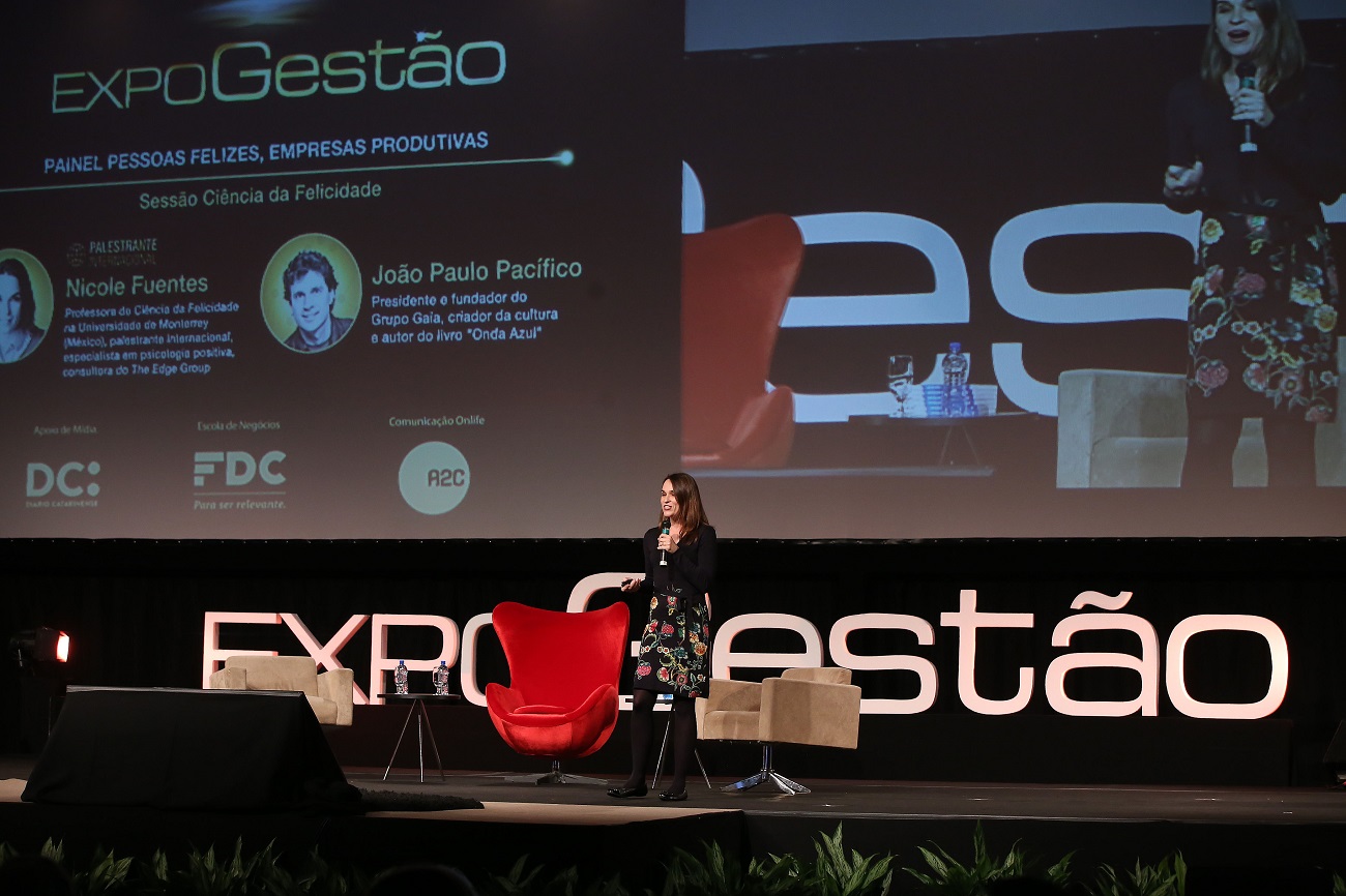 Expogestão: Felicidade leva ao sucesso