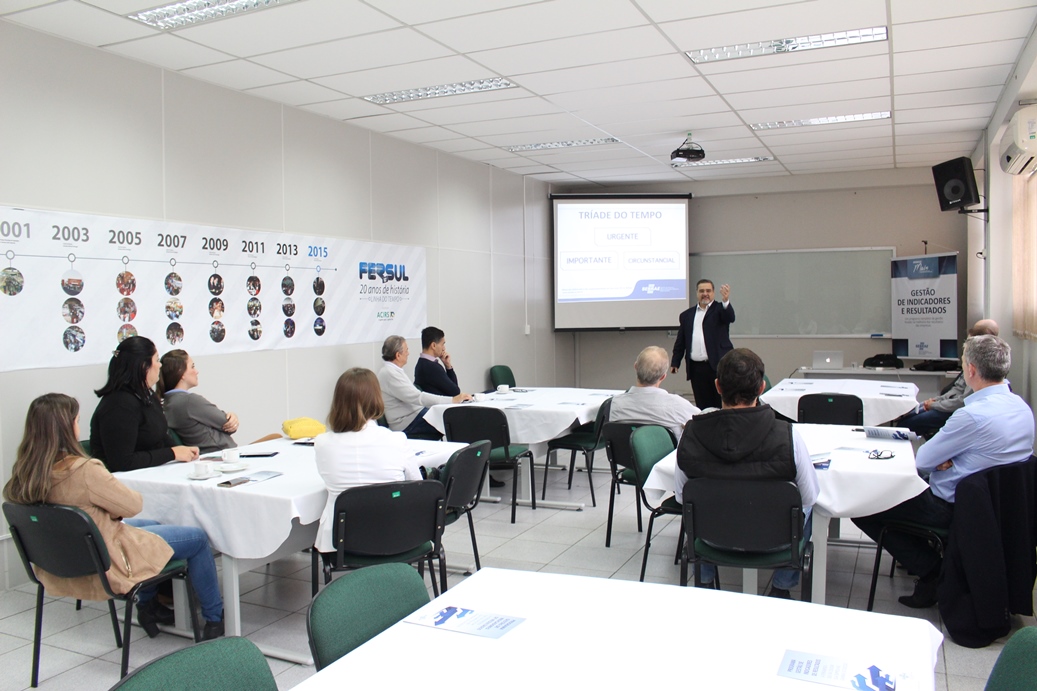 ACI Rio do Sul e Sebrae lançam a segunda turma do Programa Gestão de Indicadores de Resultados ACI Rio do Sul e Sebrae lançam a segunda turma do Programa Gestão de Indicadores de Resultados