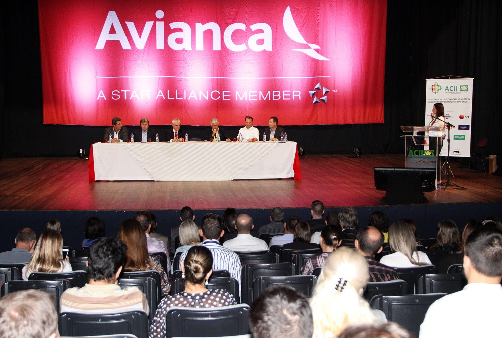 Reunião da ACI  Itajaí marca início da operação da Avianca Brasil e dá posse à diretoria do Visite Itajaí Convention & Visitors Bureau