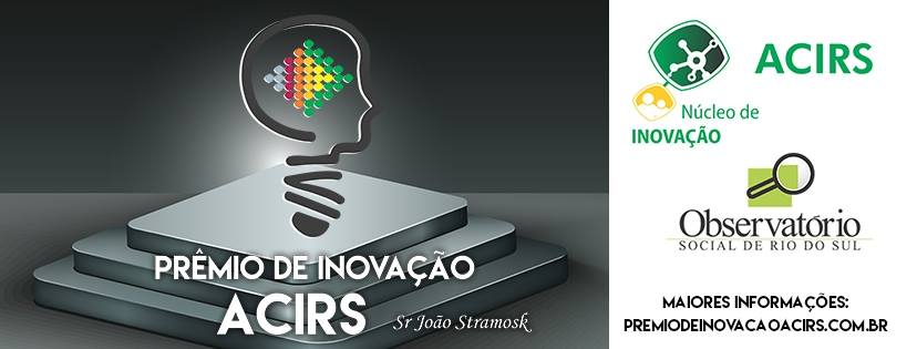 34 empresas concorrerão ao Prêmio de Inovação da ACI de Rio do Sul 34 empresas concorrerão ao Prêmio de Inovação da ACI de Rio do Sul