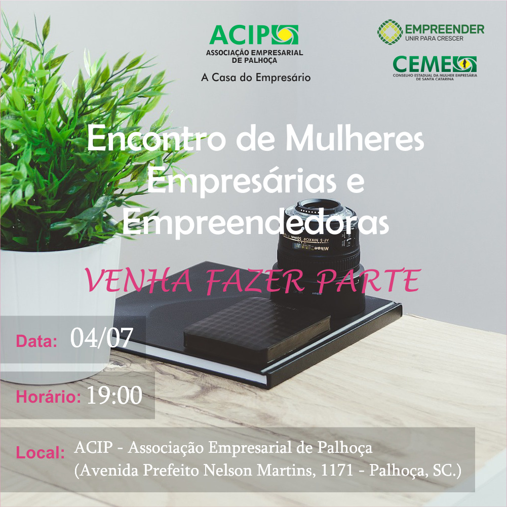 Mulheres empresárias se reúnem para ciar novo Núcleo na ACIP de Palhoça