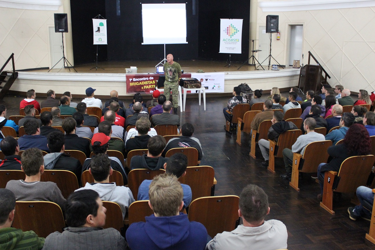 ACI de São Bento do Sul: 1º Encontro de Brigadistas reúne 200 participantes