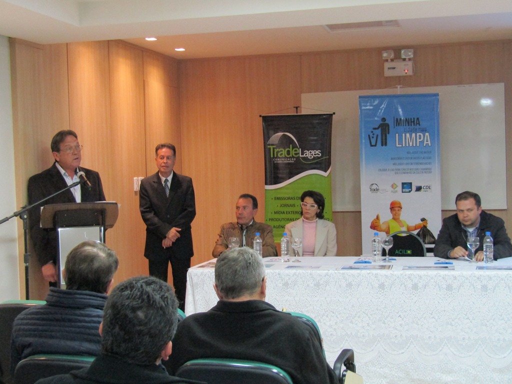 ​Campanha de conscientização por uma cidade mais limpa é lançada pelo Trade de Comunicação da ACIL Lages