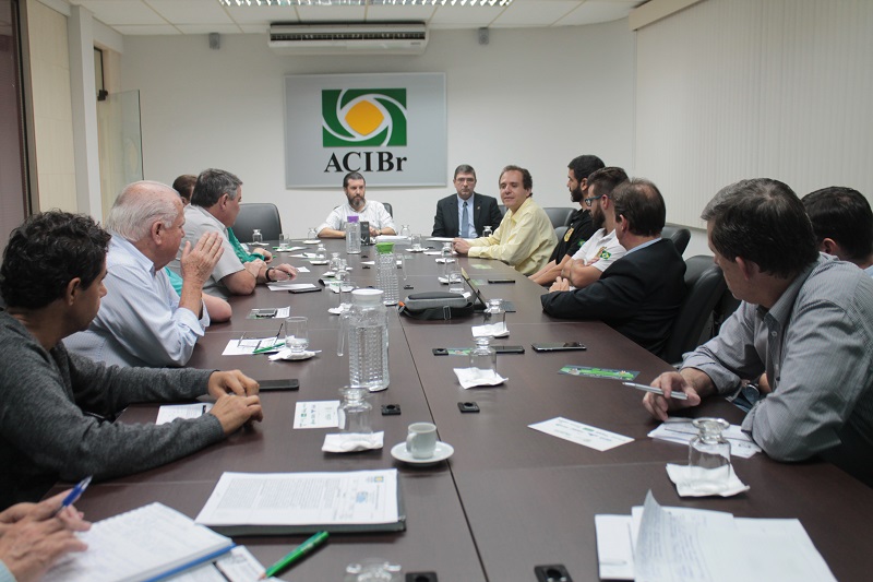 Instituto Geral de Perícia (IGP/SC) participa da reunião de diretoria da ACIBr