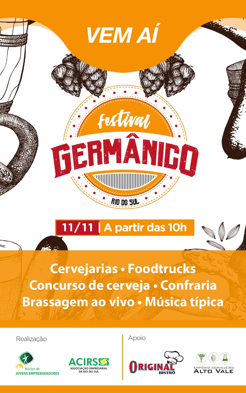Primeiro Festival Germânico do Alto Vale acontece em novembro