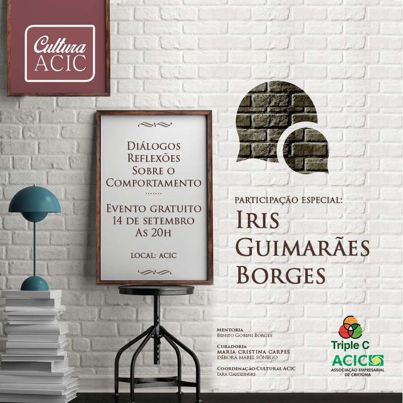 O papel da literatura no mundo moderno será tema de encontro do Cultura Acic Criciúma