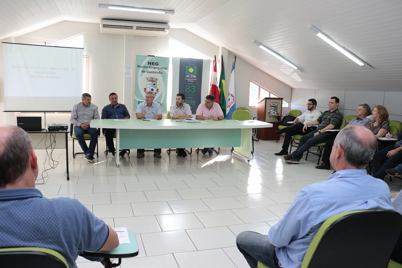 ACIBr realiza reunião itinerante em Guabiruba