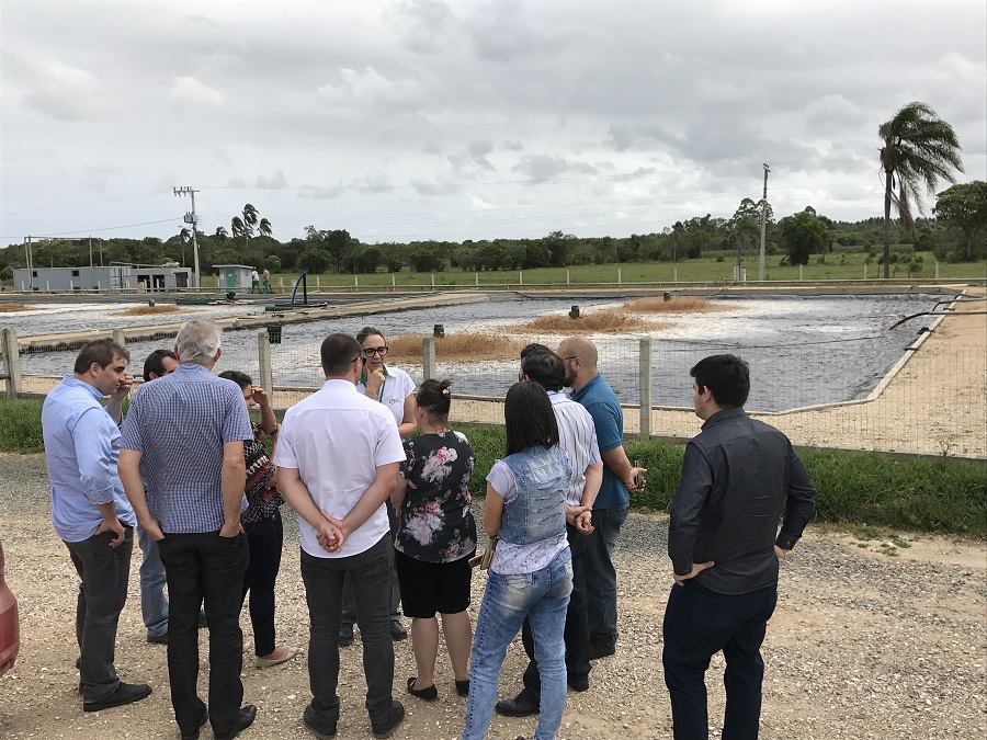 Núcleo Jovem de Içara realiza visita técnica em aterro sanitário