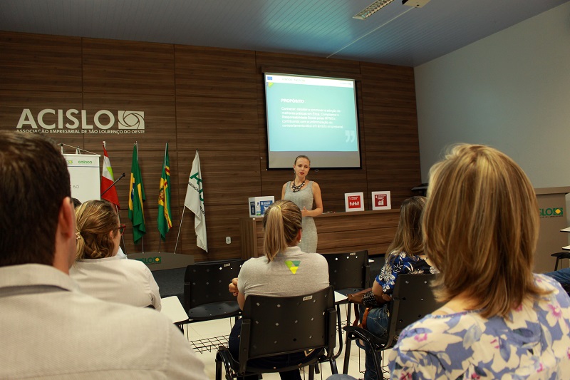 Ética, compliance e responsabilidade social são abordadas em palestras