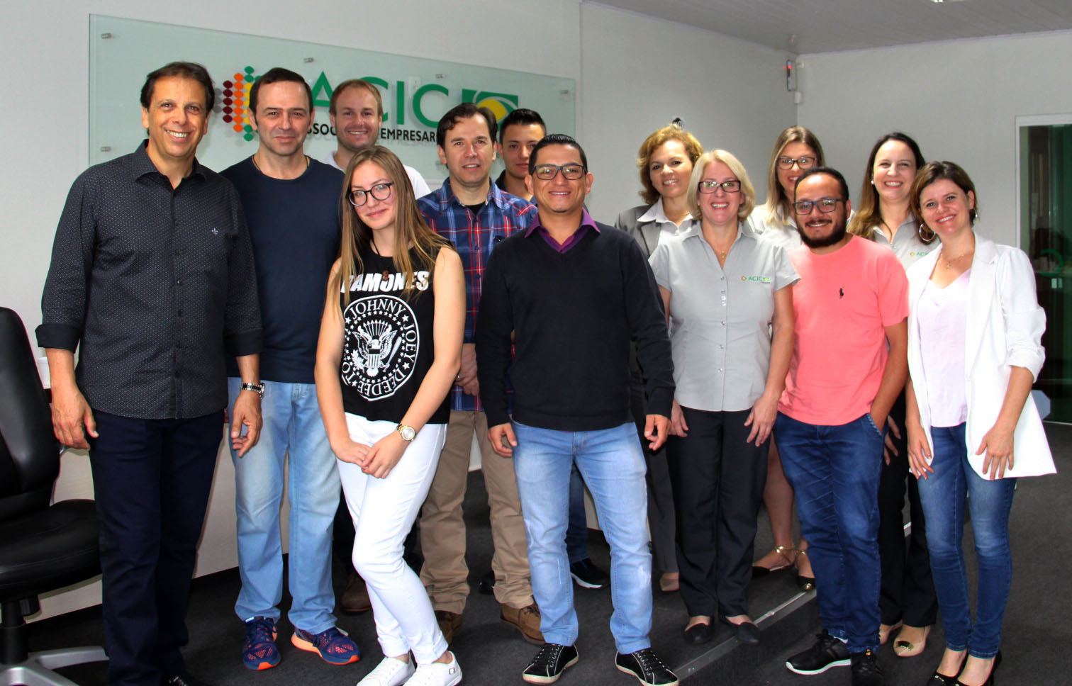 Café do Dia do Jornalista na ACIC Caçador