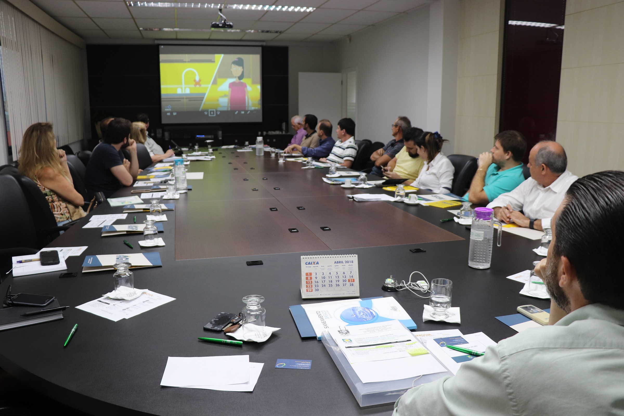 Diretoria da ACIBr recebe representantes da Agência Intermunicipal de Regulação, Controle e Fiscalização de Serviços Públicos Municipais Diretoria da ACIBr recebe representantes da Agência Intermunicipal de Regulação, Controle e Fiscalização de Serviços Públicos Municipais