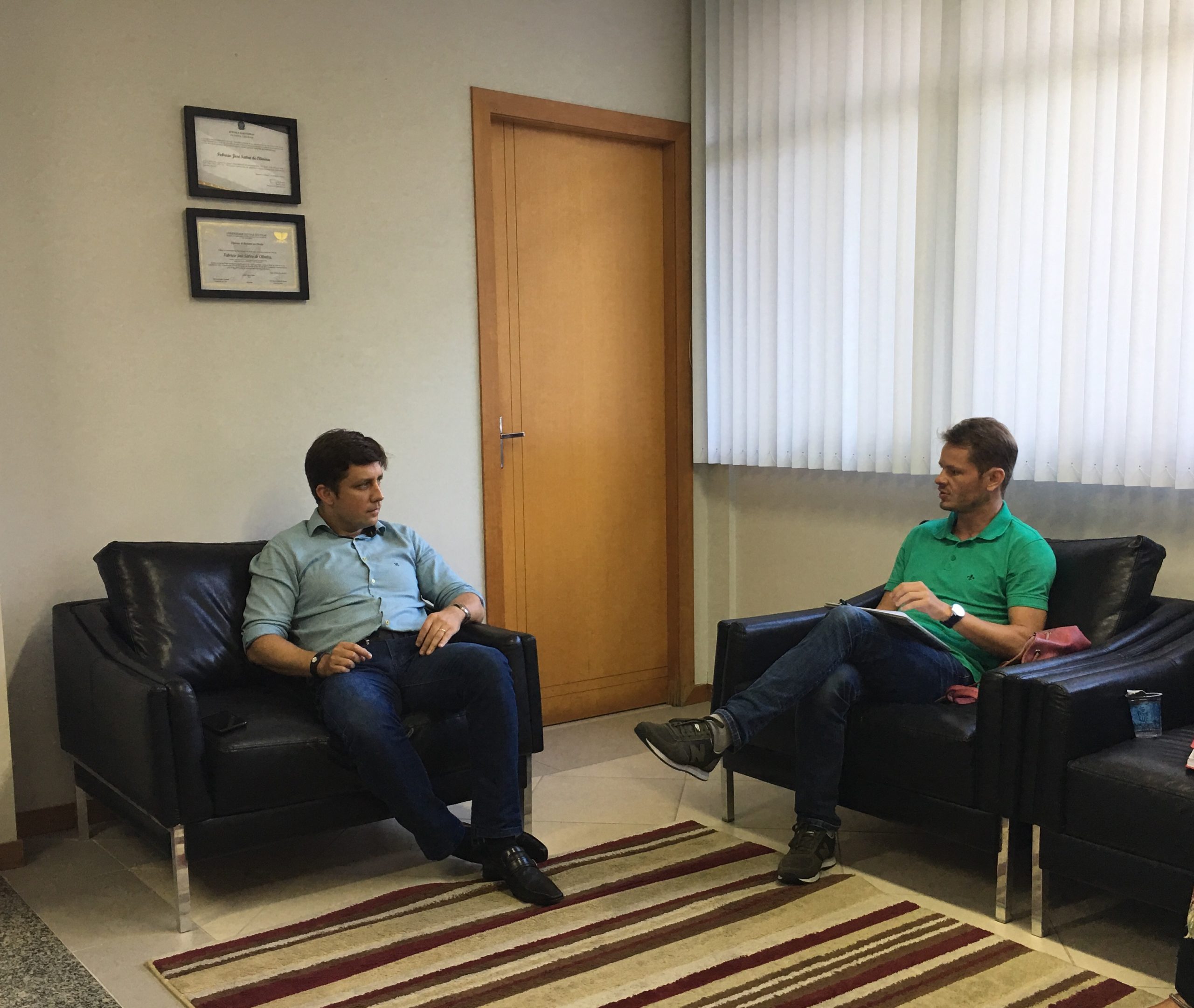 Em reunião com o prefeito de Balneário, membros da Acibalc discutem políticas públicas