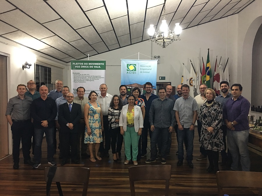 Vale do Itajaí recebe reunião plenária da Facisc Vale do Itajaí recebe reunião plenária da Facisc
