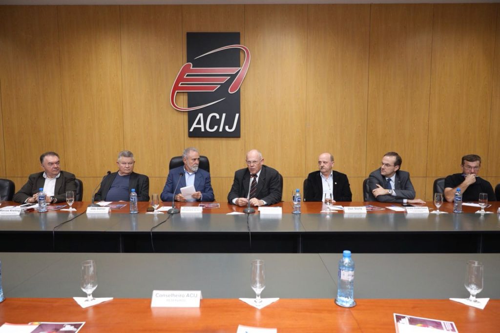 Presidente da Facisc fala em Joinville sobre trabalho da Federação em conjunto com as ACIs