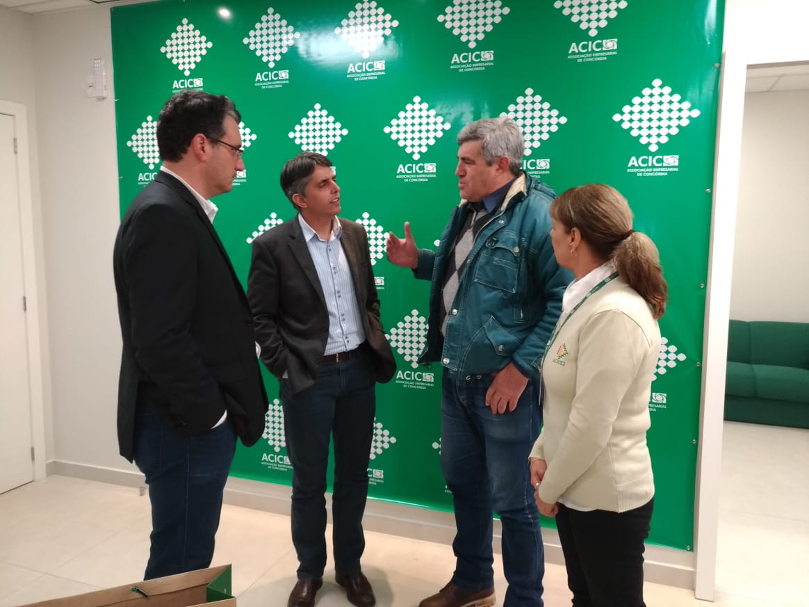 ACIC Concórdia recebe visita de argentinos ACIC Concórdia recebe visita de argentinos