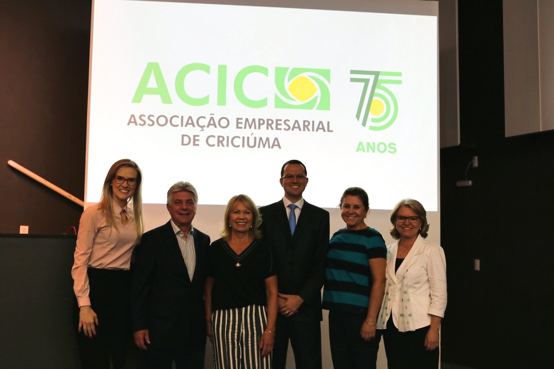 Palestra e nova logo dão início as comemorações dos 75 anos da Acic Criciúma