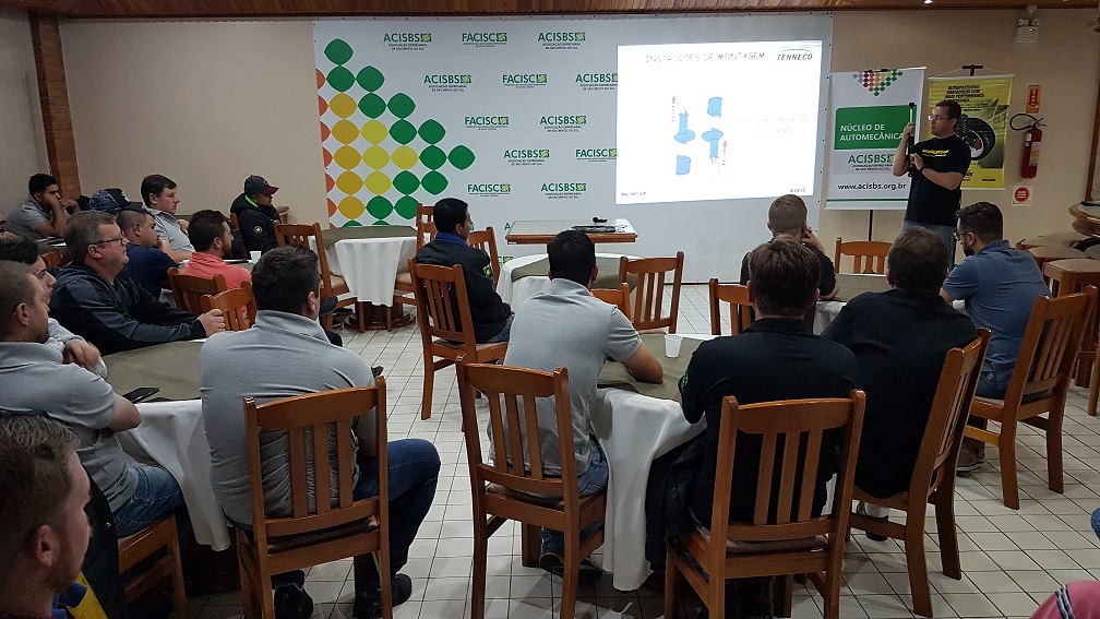 Em São Bento do Sul, profissionais participam de palestra técnica sobre Suspensão