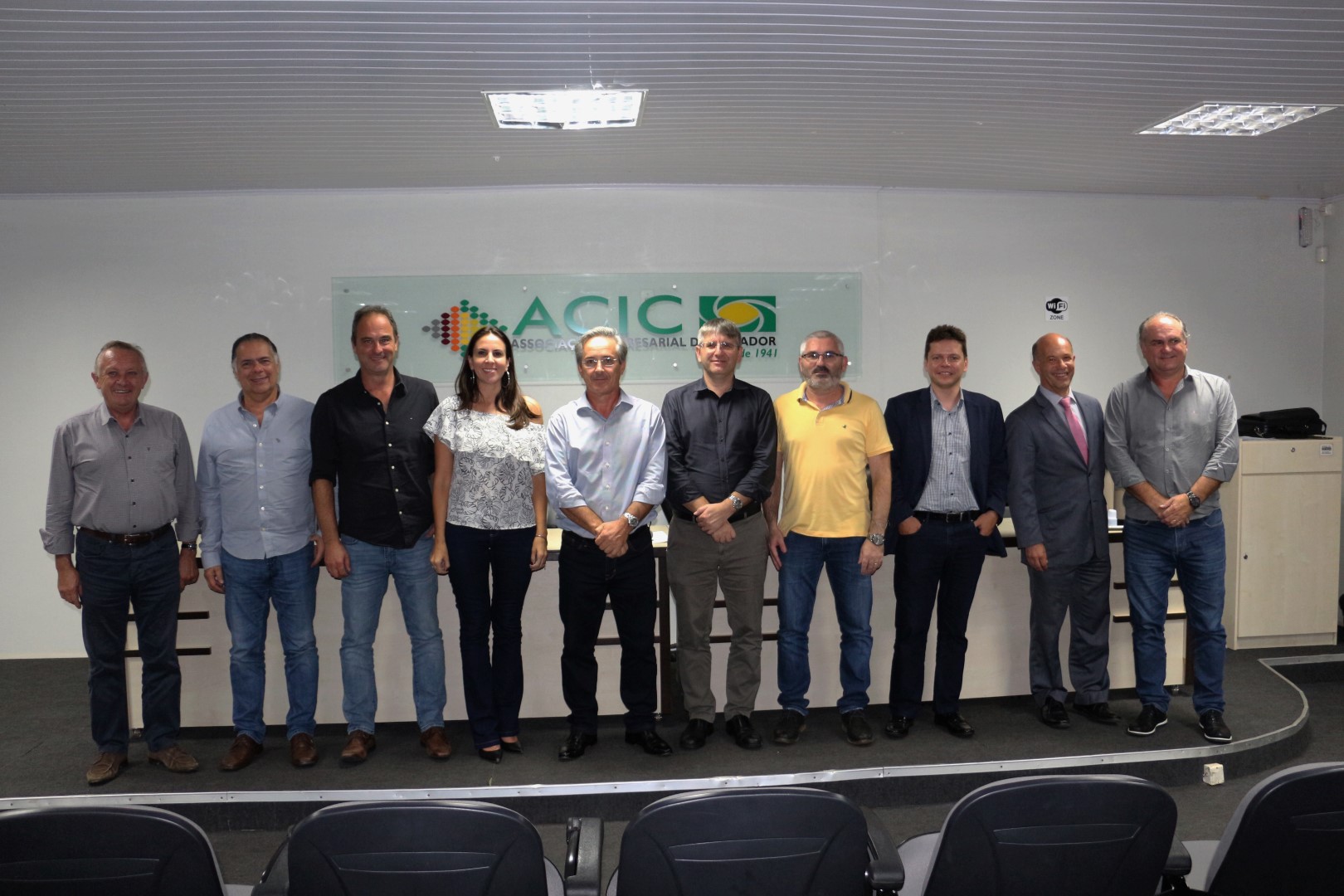 Moacir José Salamoni é reeleito presidente da ACIC Caçador