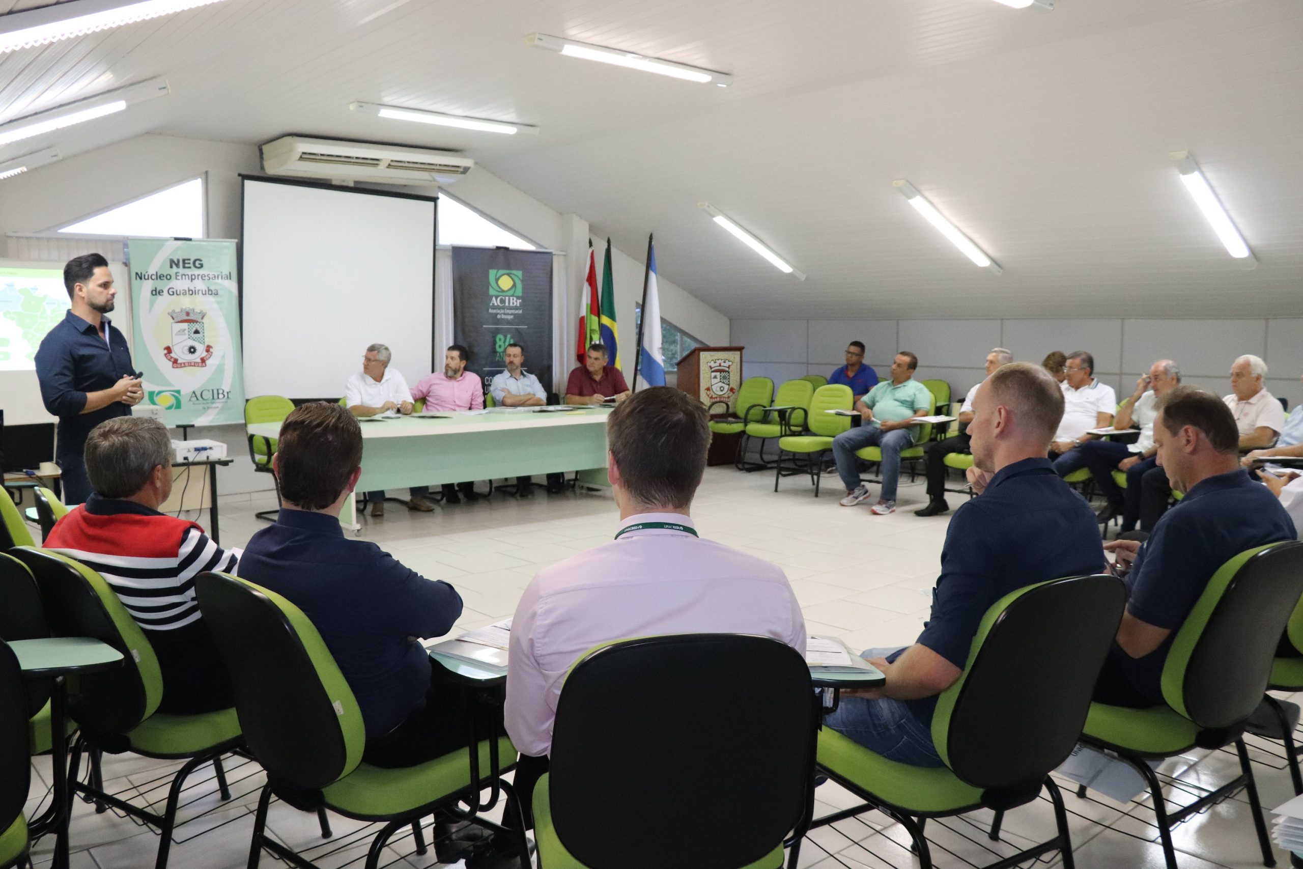 ACIBr realiza reunião itinerante em Guabiruba