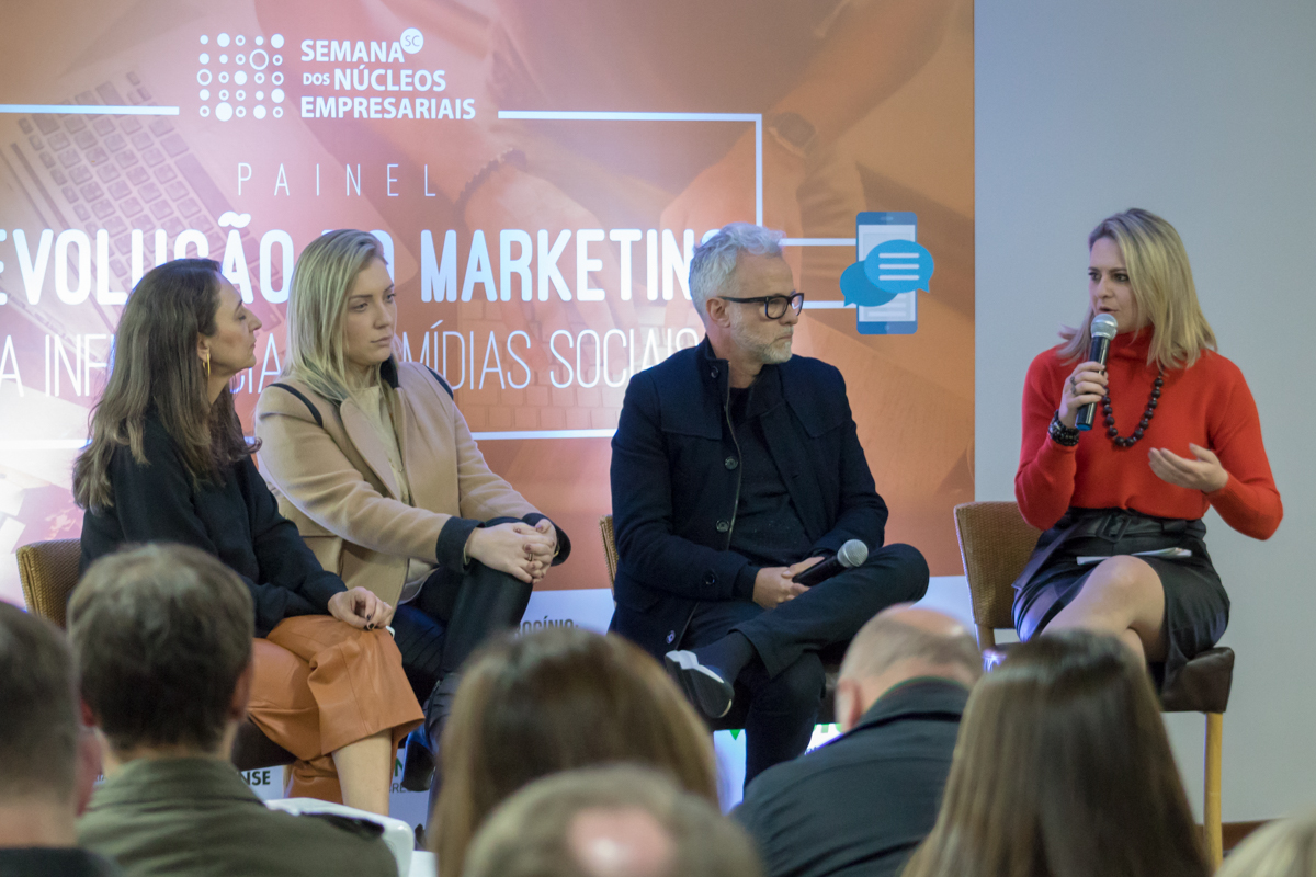 Painel discutiu a evolução do marketing na Semana dos Núcleos