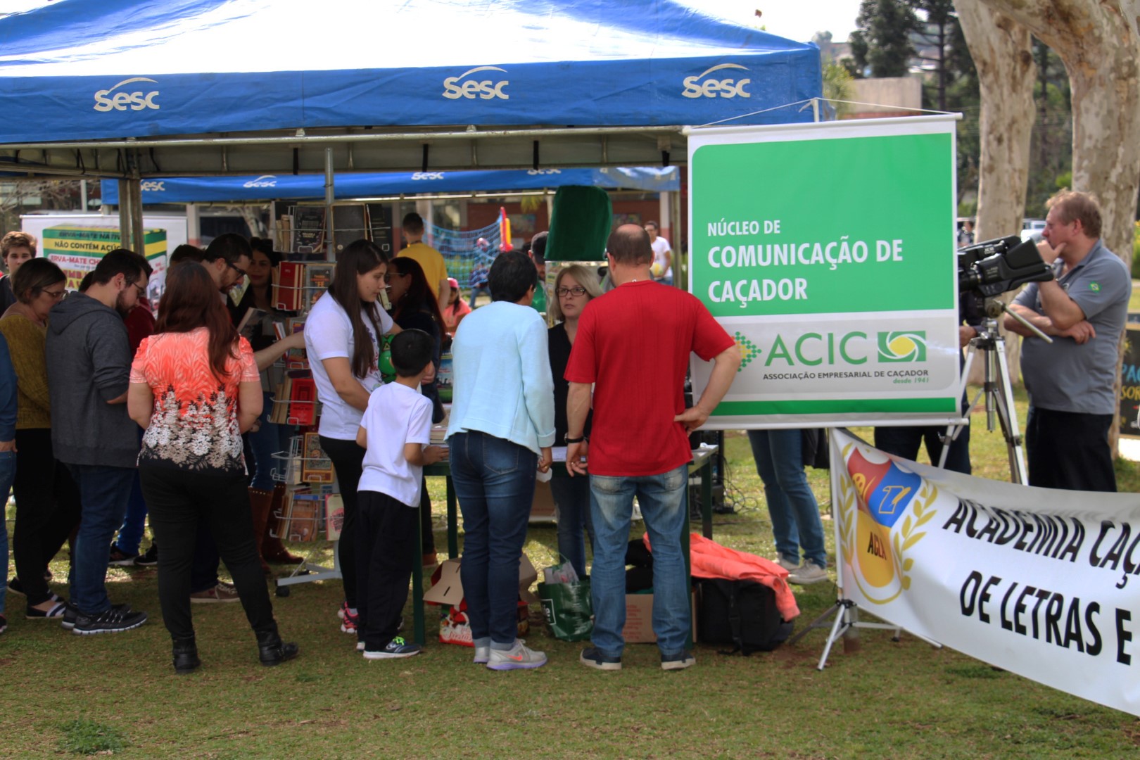 Núcleo de Comunicação de Caçador realiza o 2º Troca Livros em agosto
