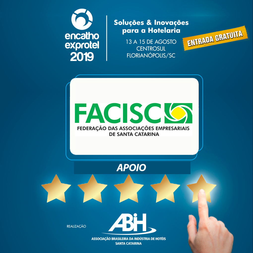 ABIH-SC abre inscrições para 32ª edição do Encatho & Exprotel ABIH-SC abre inscrições para 32ª edição do Encatho & Exprotel