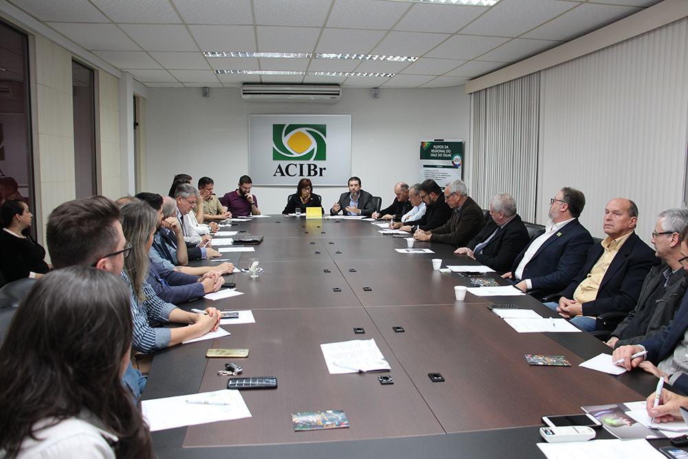 ACIBr sedia Reunião Plenária da Regional da FACISC no Vale do Itajaí