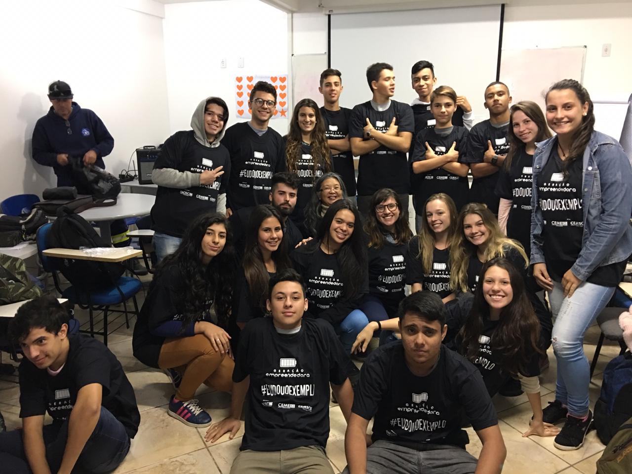 Escolas dão início ao Geração Empreendedora 2019 Escolas dão início ao Geração Empreendedora 2019