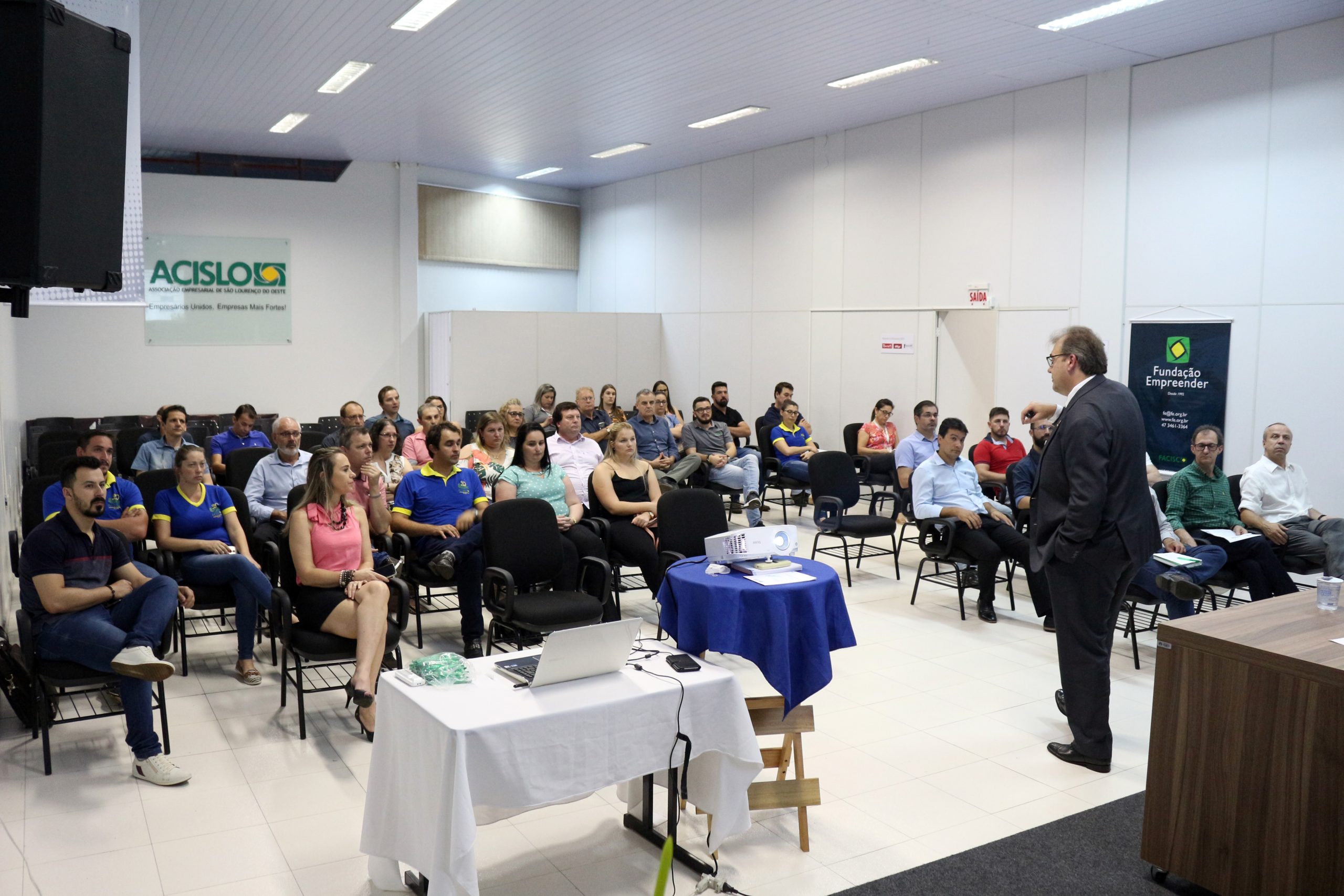 Regional Noroeste da Facisc fecha roteiro de plenárias em São Lourenço do Oeste